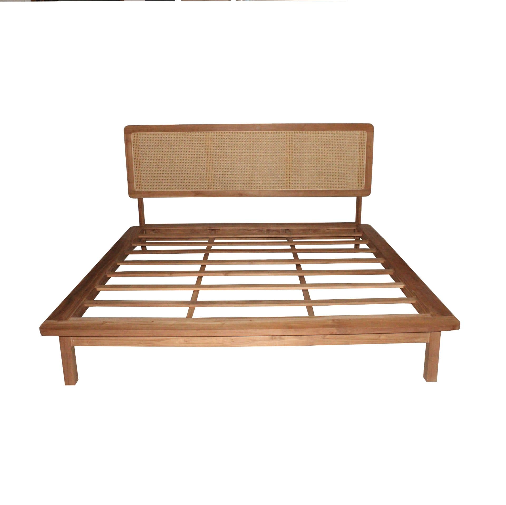 269 BR - Rattan Teak Bed Frame