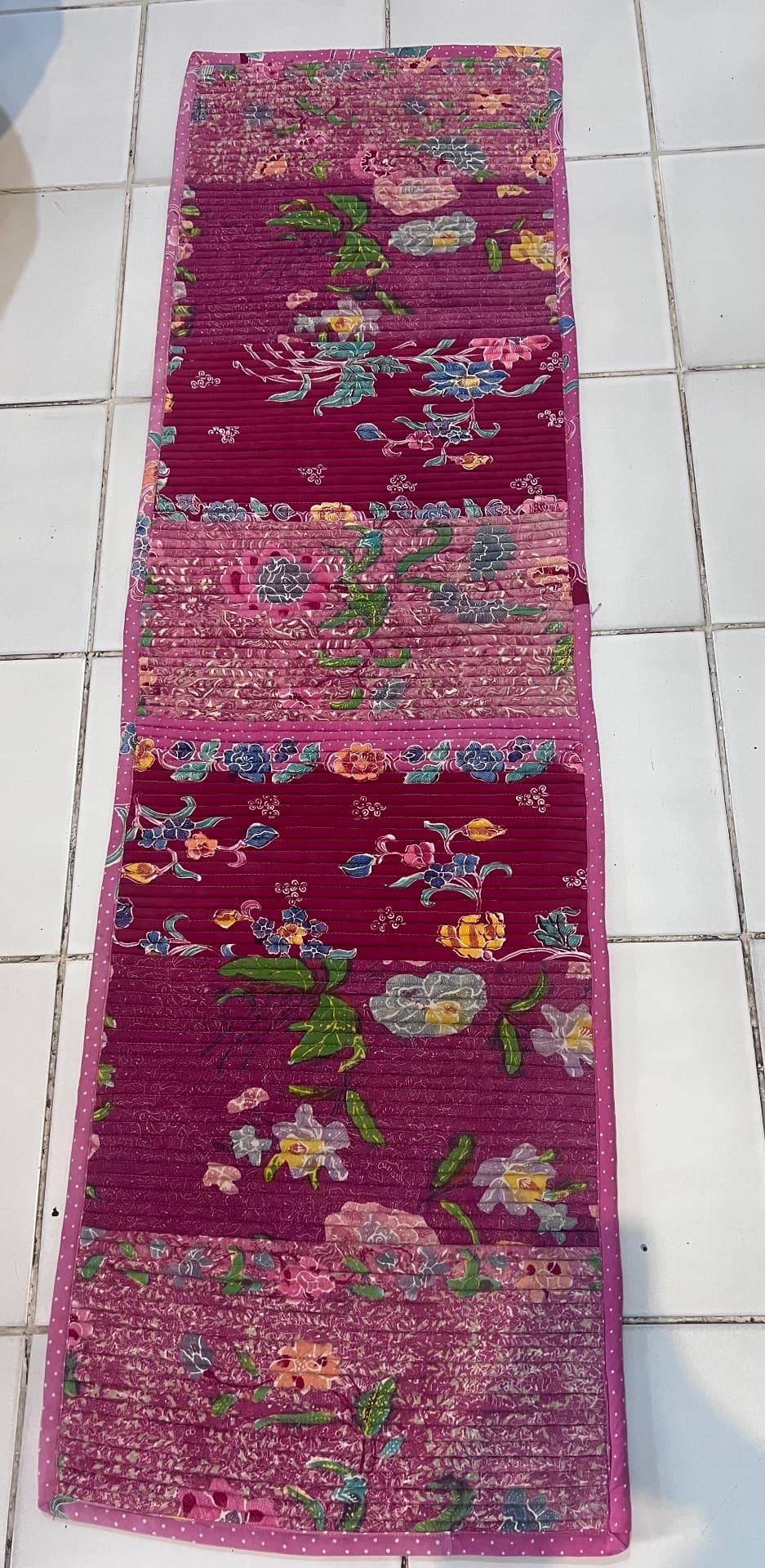 Sky (Long Batik Carpet with Floral Motif) — photo 1