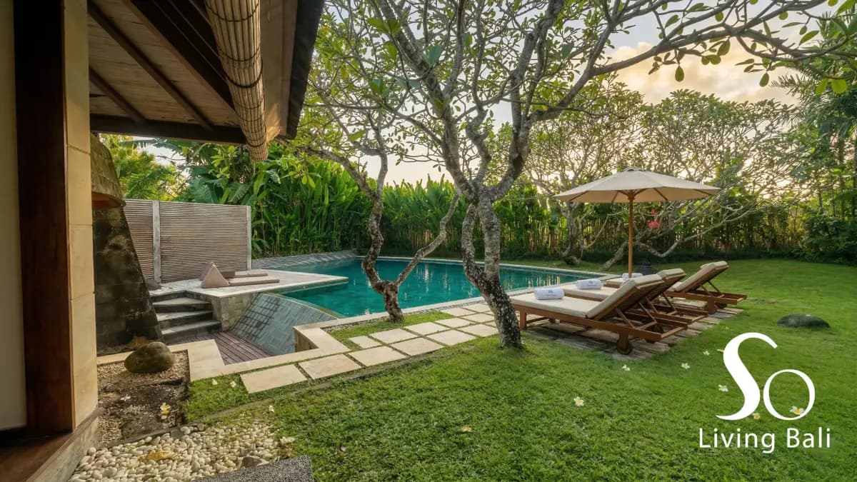 Umalas · Villa 2BR · Open Pavilion Living (1/15)
