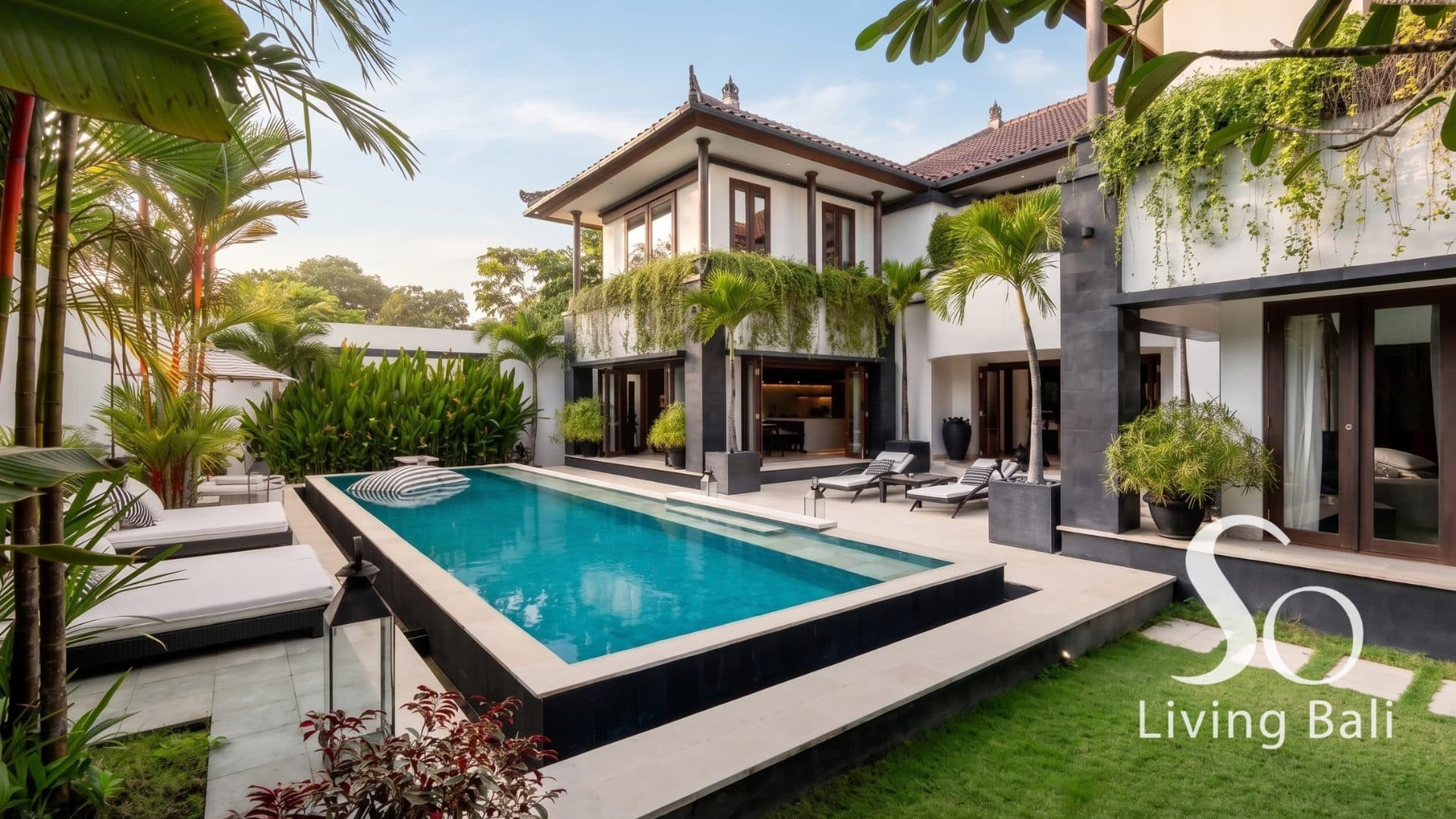 Mertanadi · Villa 4BR · Tropical Art Deco Residence (1/15)