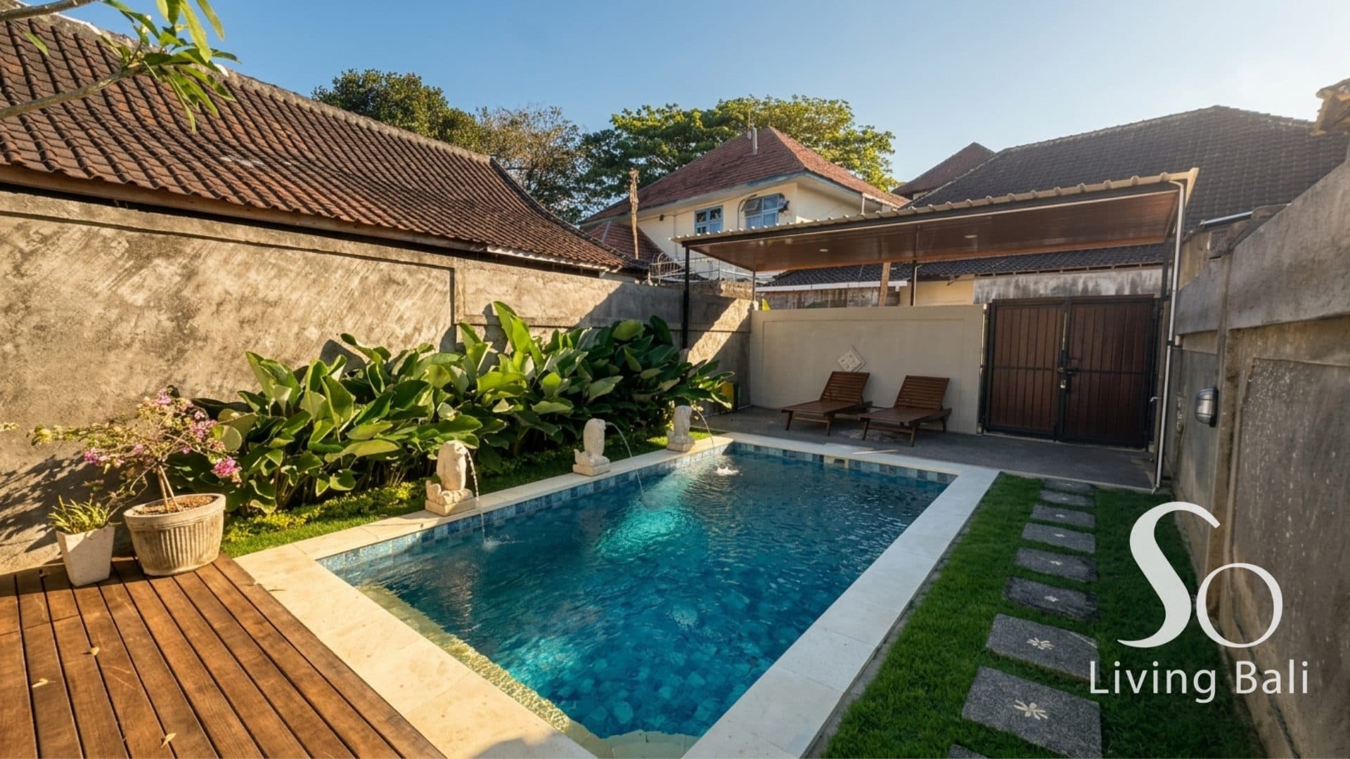 Sanur · 4BR Balinese Villa · Private Pool & Tropical Garden (1/3)