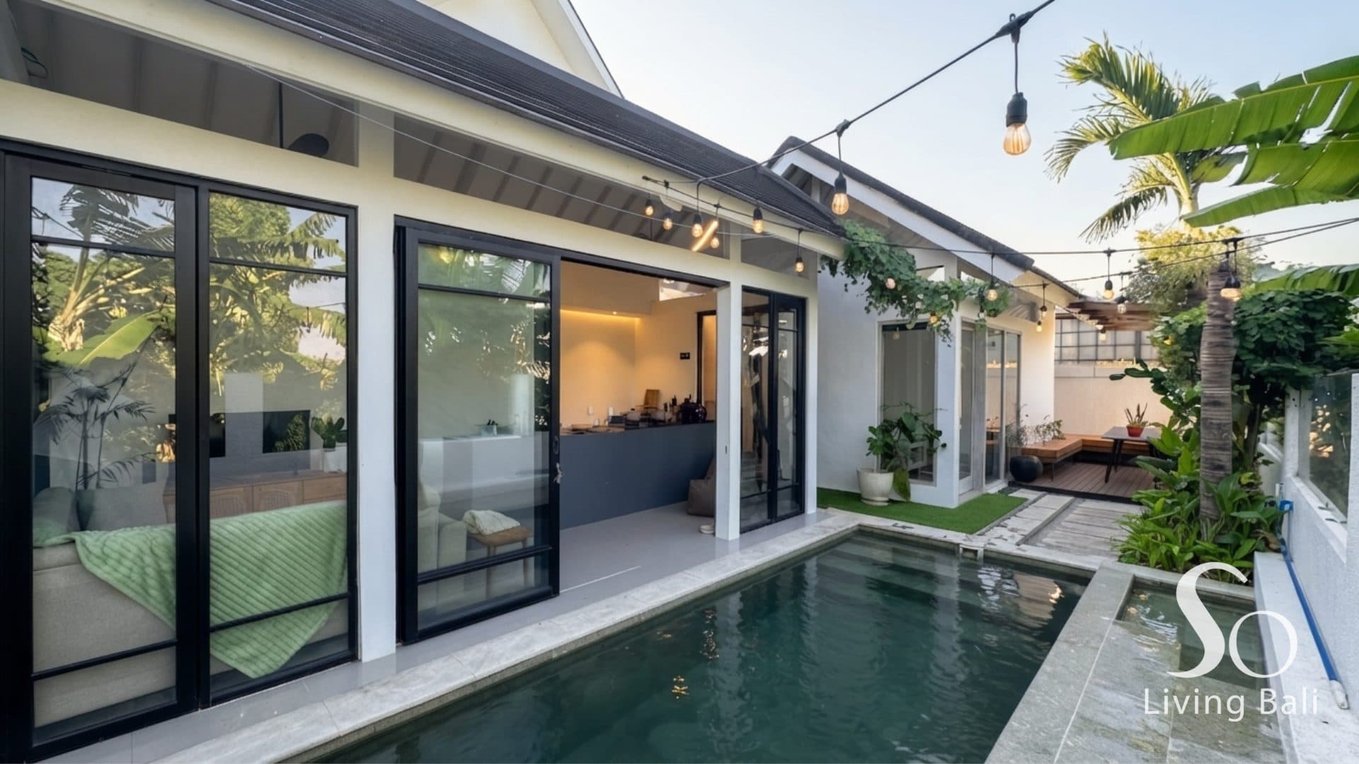Pererenan · 2BR Pool Villa · Modern Tropical Living (1/3)