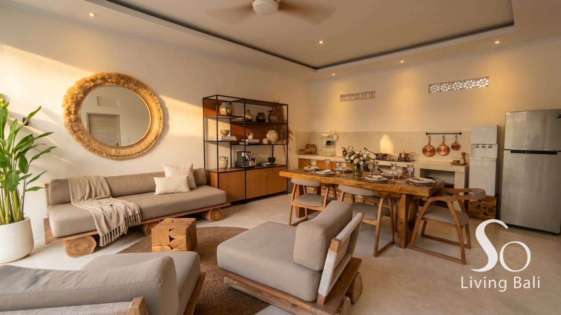 Umalas · 3BR Villa · Tropical Private Pool (1/3)