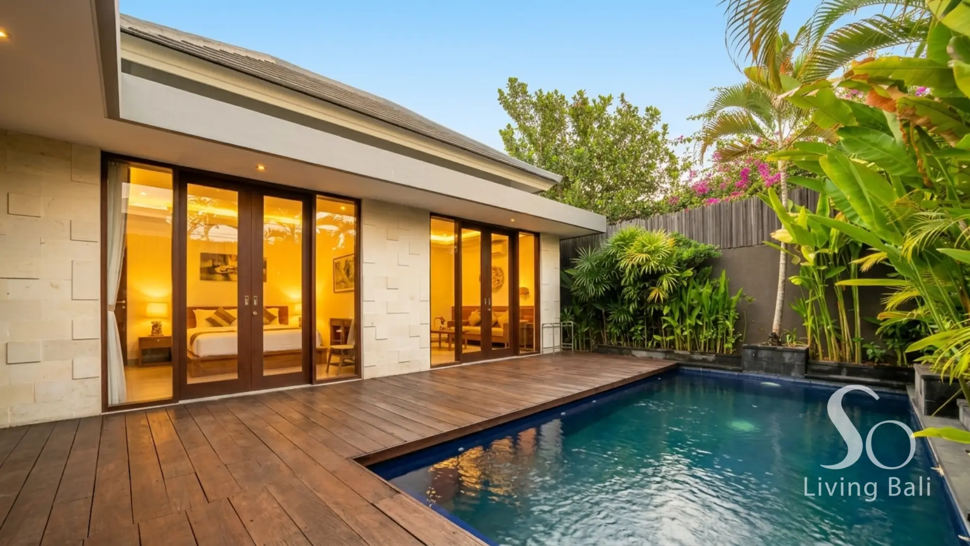 Umalas · Villa 2BR · Boutique Tropical Living (1/12)