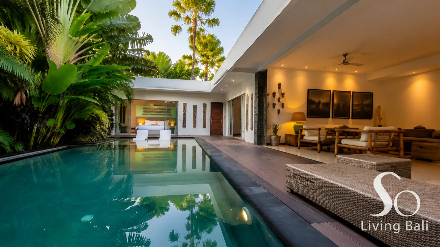 Seminyak · Villa 3BR · Lush Garden Pool Retreat (1/15)