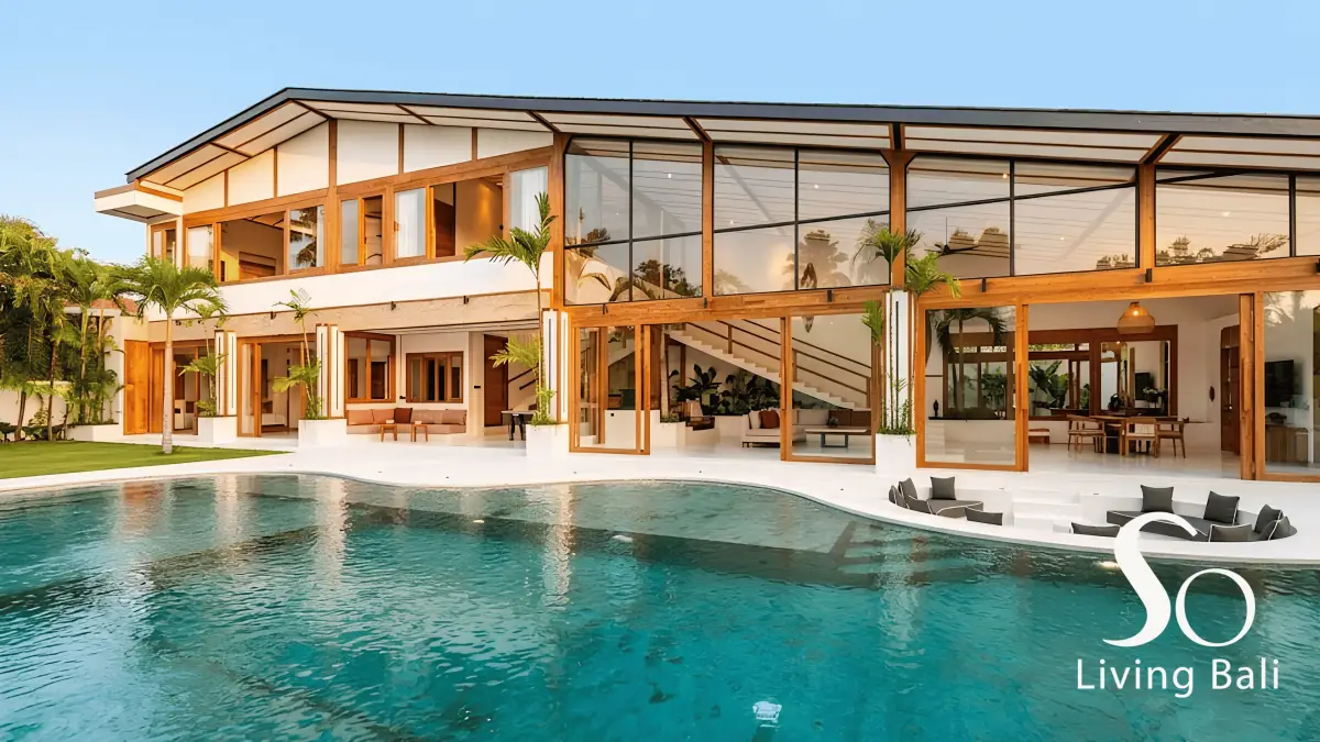 Umalas · Villa 5BR · Mahakarya Gaya Tropis yang Chic — foto 1