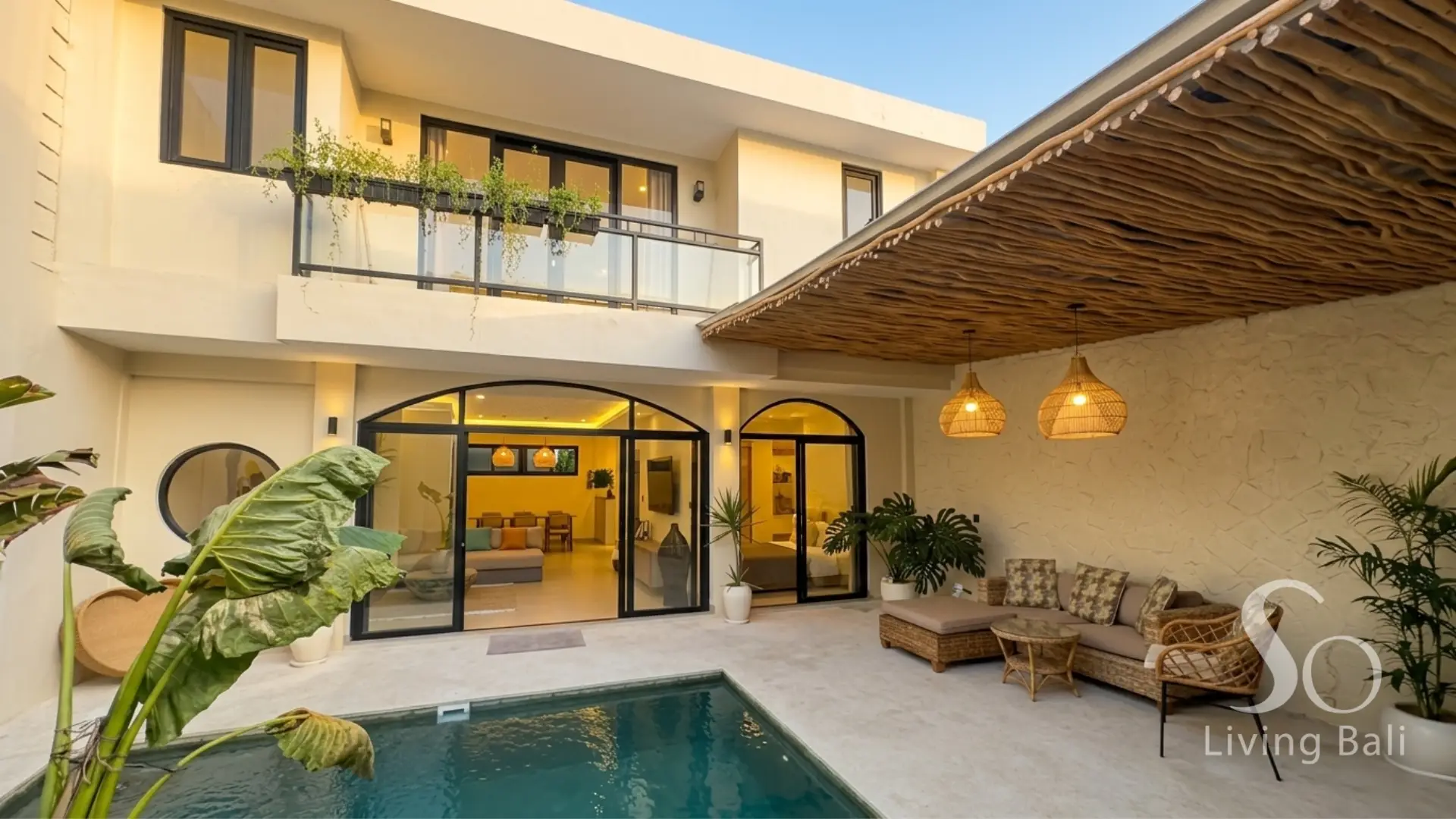 Kerobokan · Villa 3BR · Villa Keluarga Bergaya Mediterania — foto 1