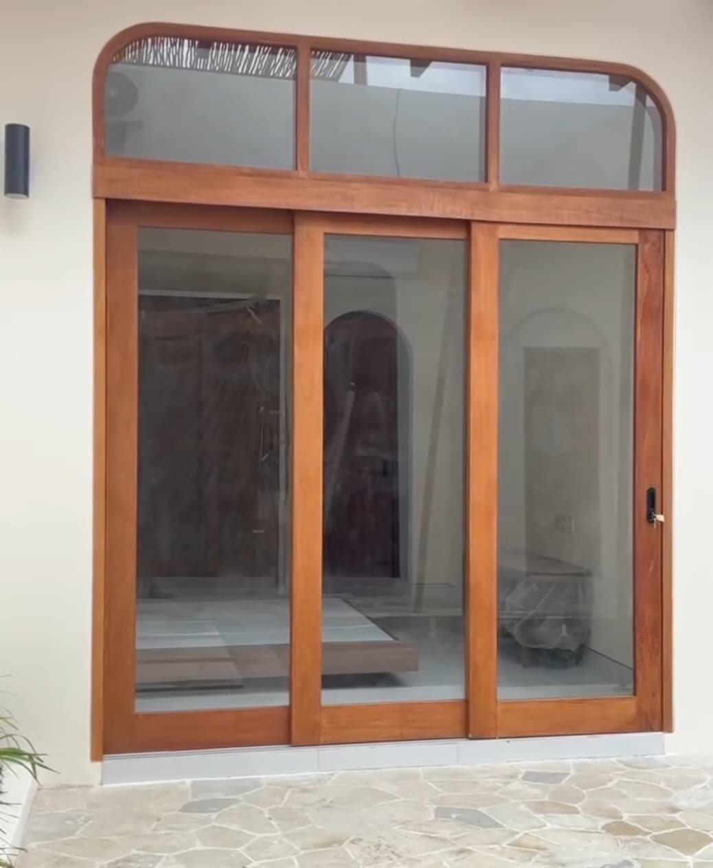 Custom Wooden Glass Door & Window Project (1/2)