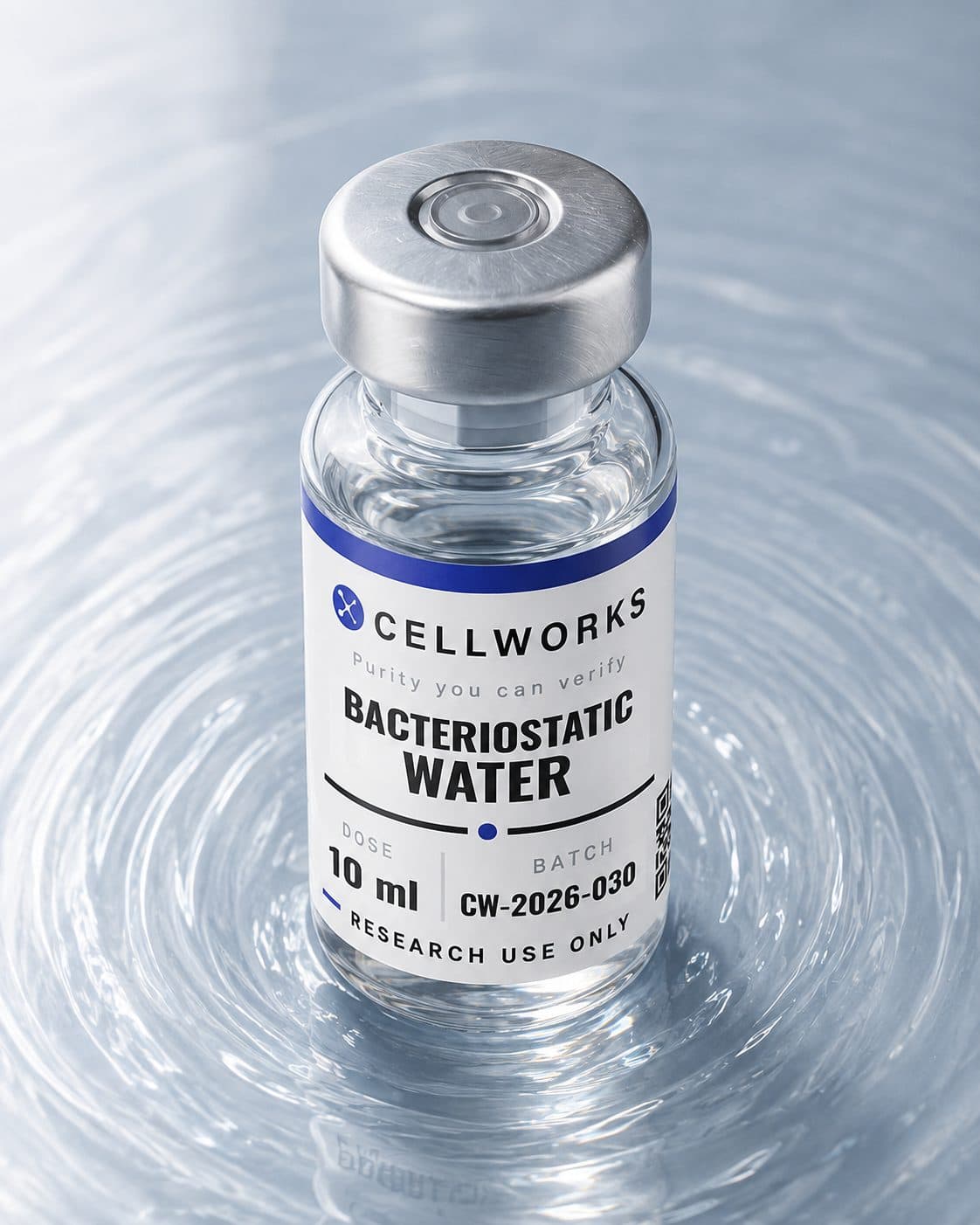Bacteriostatic Water 10 ml — Cellworks Bali — photo 1