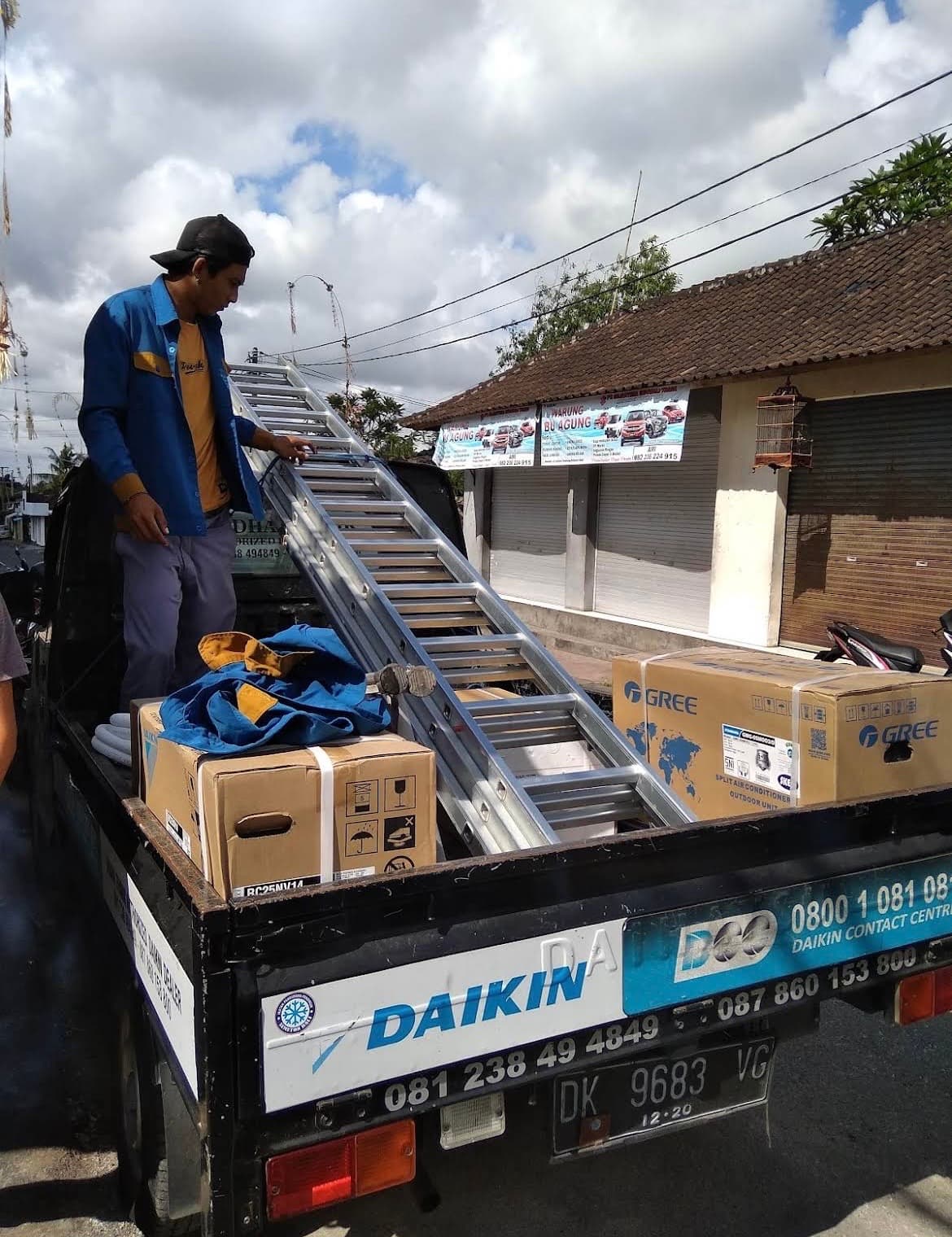 Ac cleaning budha teknik (1/3)