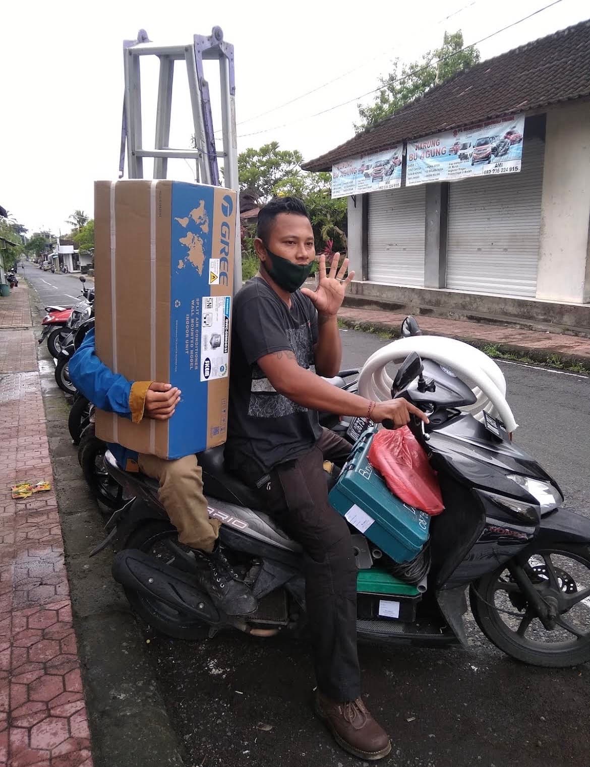 Ac cleaning budha teknik (1/3)