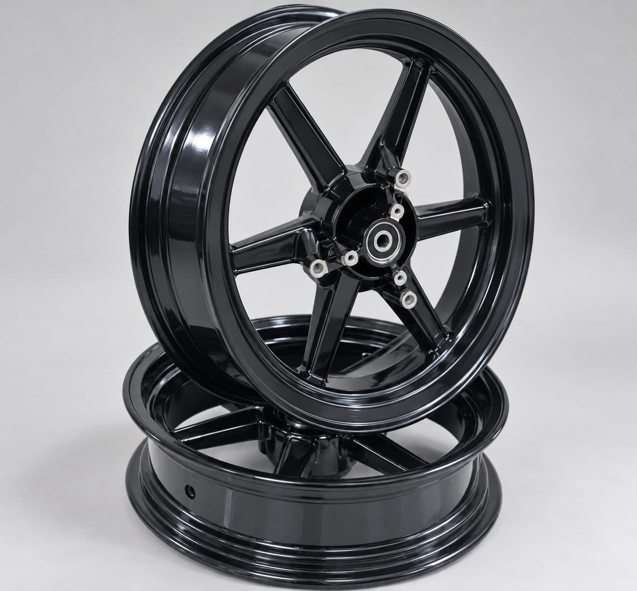 Rossi Rim New Nmax 6 Spoke Black (1/2)