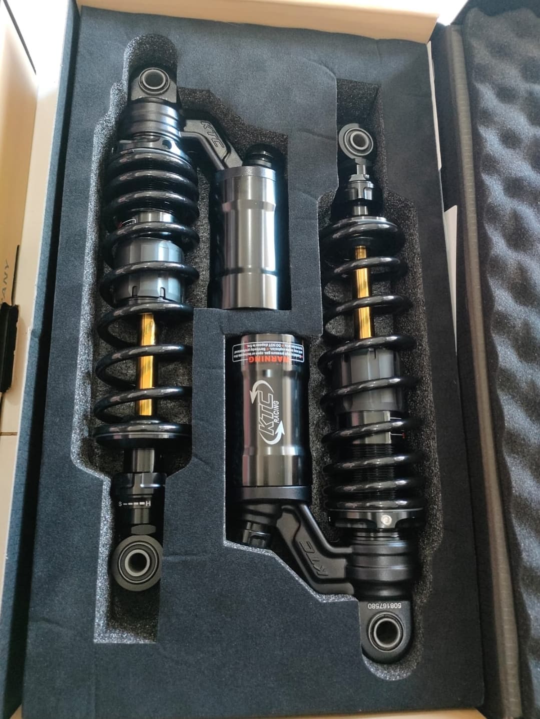 Shock shockbreaker KTC ORI Nmax New Aerox black gold UK 32