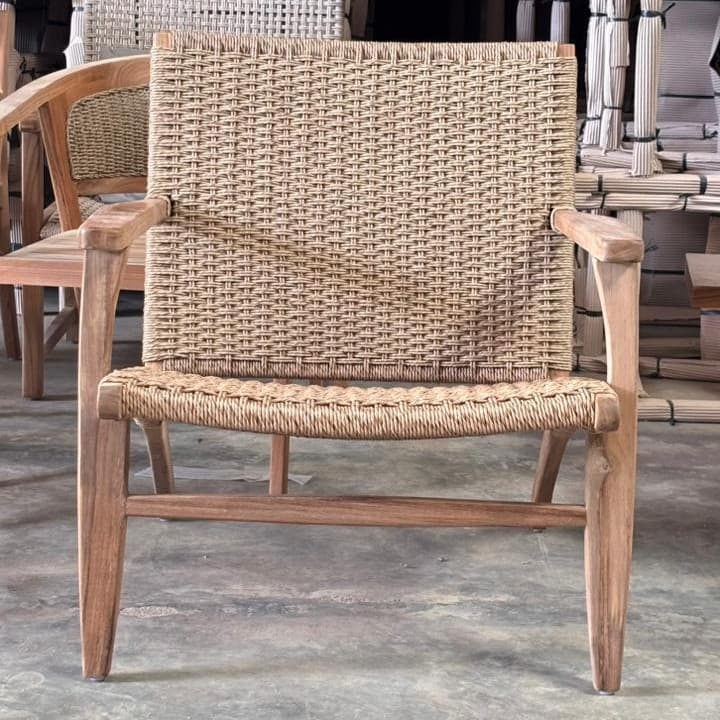 Relax Armchair - Teak Wood Grade A Export Quality (1/4)