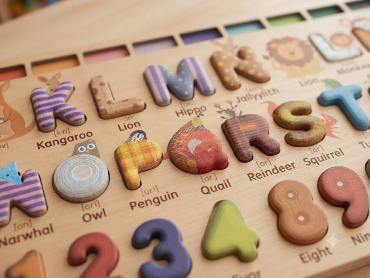 Papan puzzle edukasi (1/3)