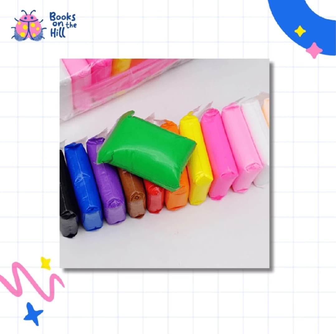 Colorful Super Light Clay (large) (1/3)