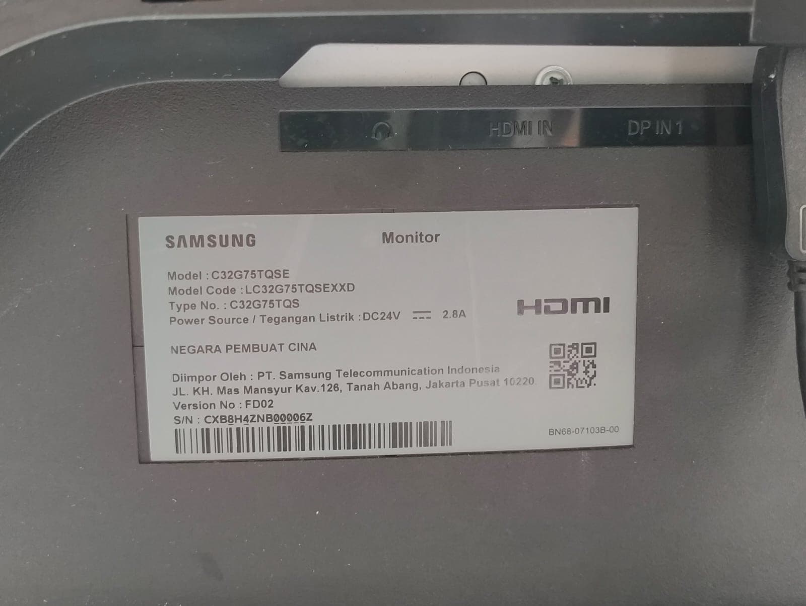 Gaming Monitor (1/3)