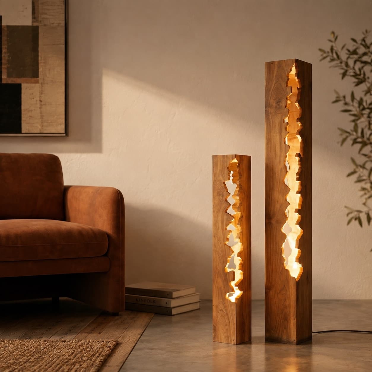 Kaloene 100 cm – Lampu Dekoratif Berdiri (1/2)